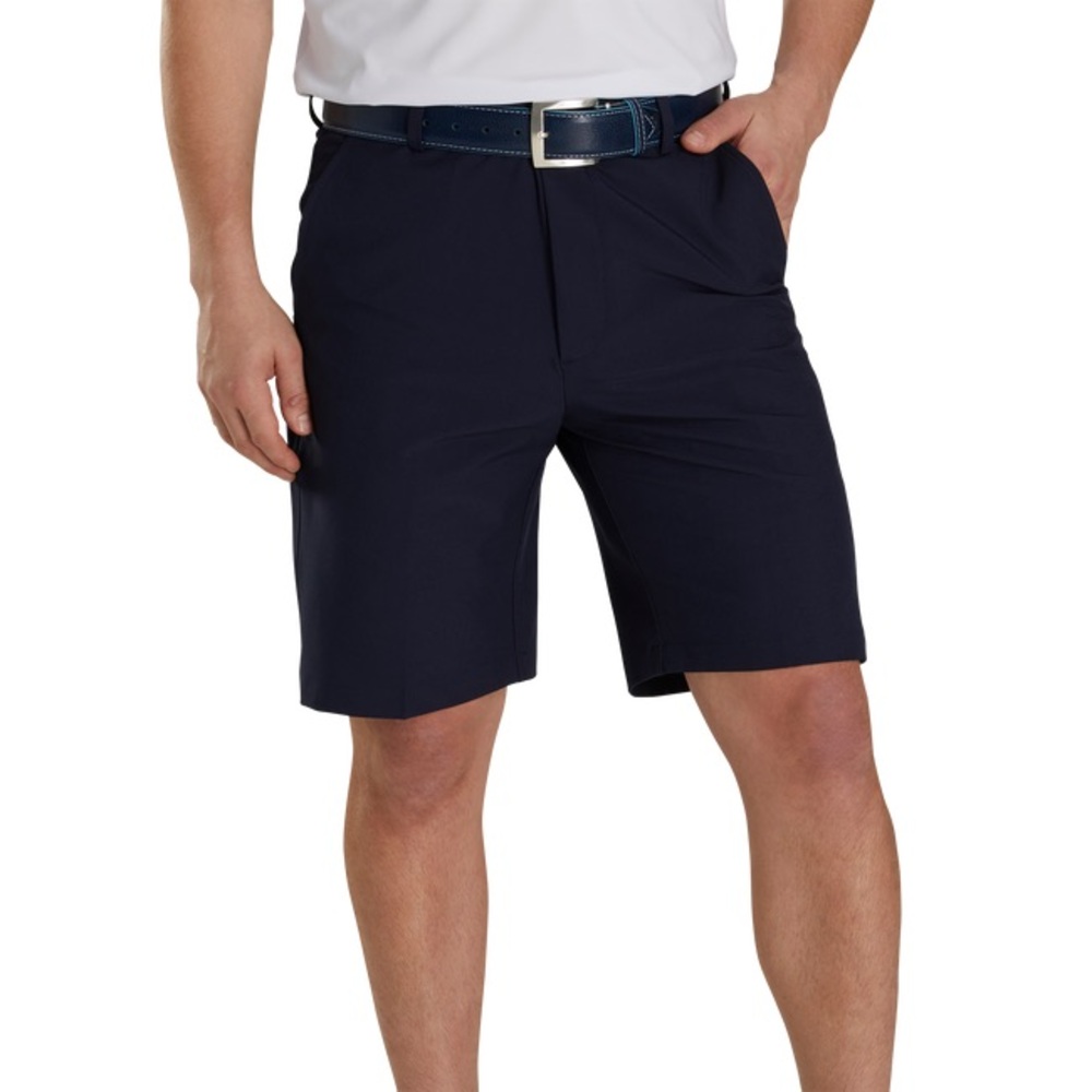 FootJoy Men’s Performance Golf Shorts Size 36 Dark Navy Stretch Flat Front EUC